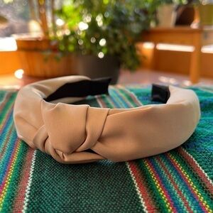 SATIN Silk Knotted Headband